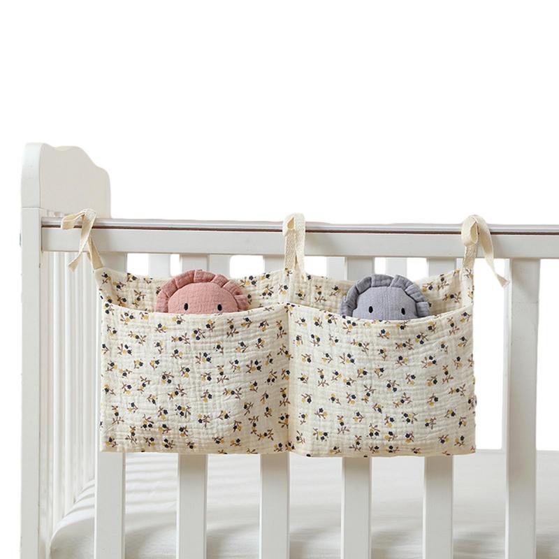 Baby Clothing Storage - Baby Crib Organizer Cot Caddy Bed
