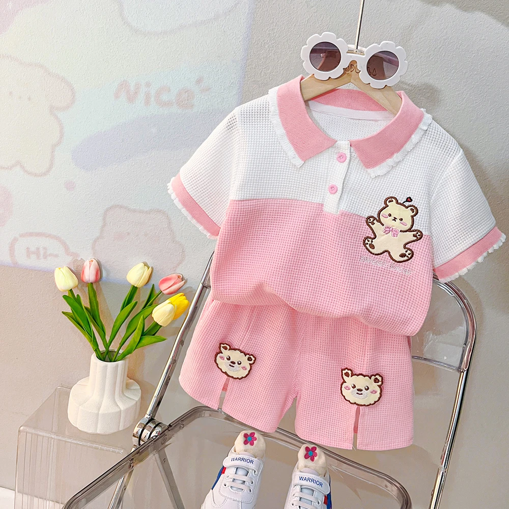Baby Clothing Hong Kong - Summer Baby Girls T Shirt Shorts