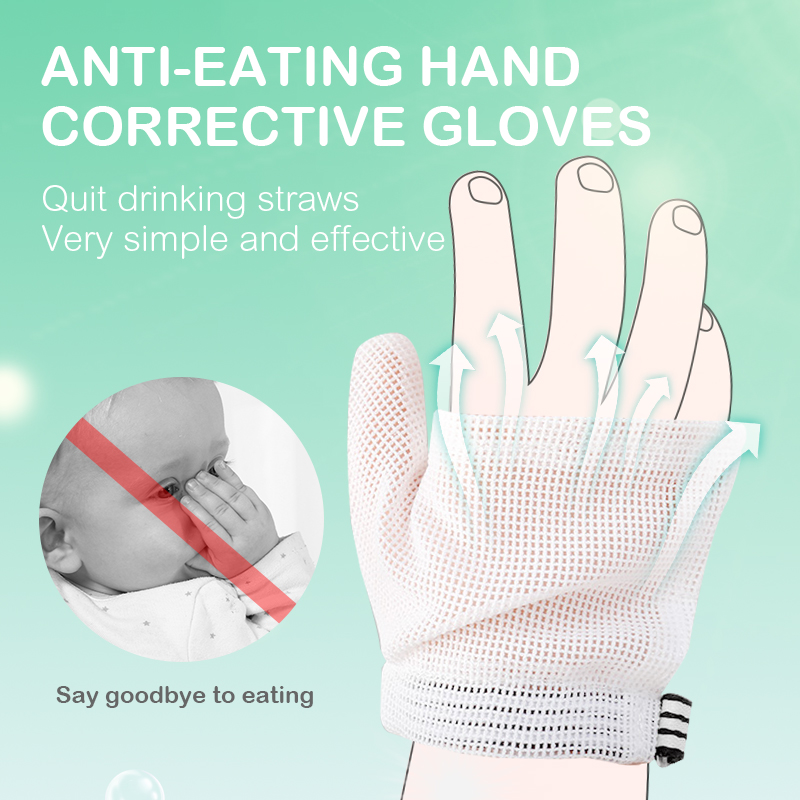 Baby Mittens Scratch - Baby Anti-eating Hand Gloves Breathable Net