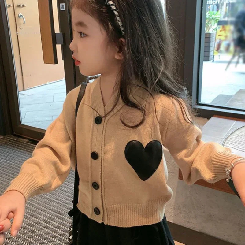 Baby Clothing Jumpers - 2023 Spring Autumn Girls Jumpers Love