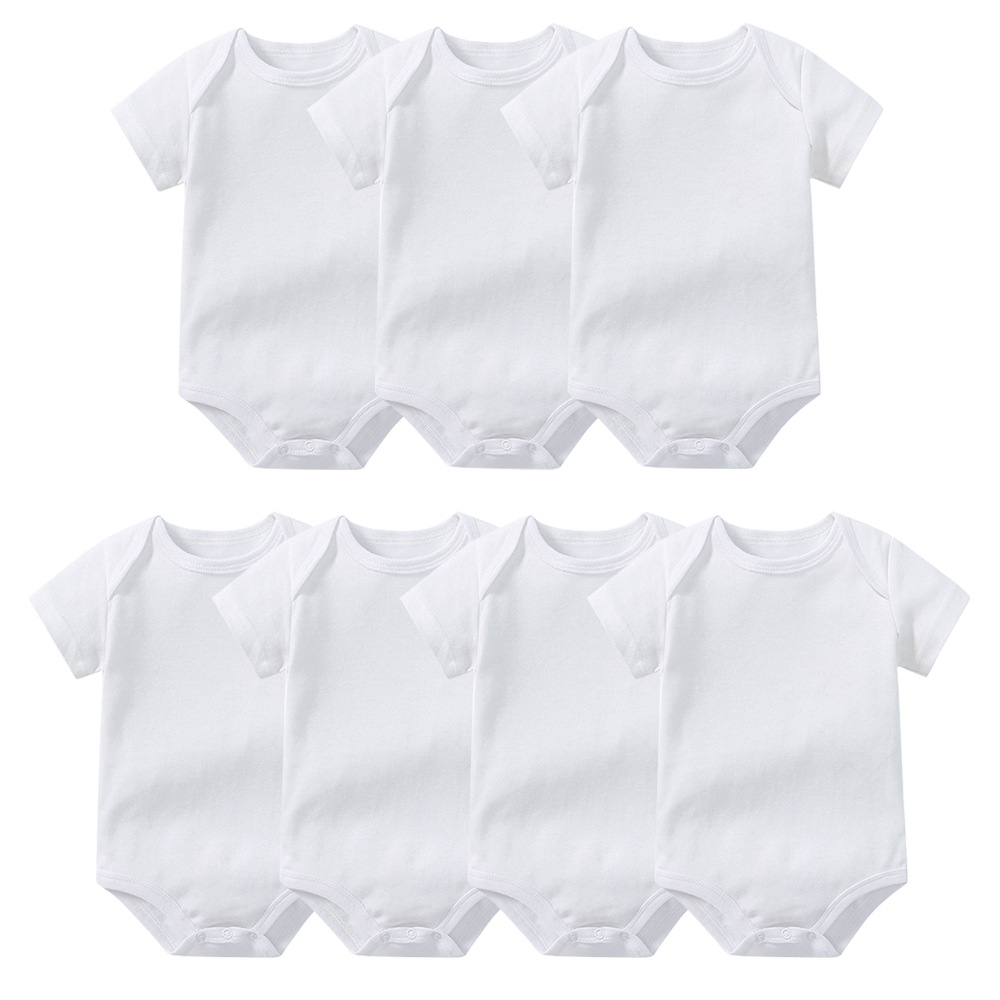 Romper Onesie Baby - 3 pcs Baby Bodysuits 100% Cotton