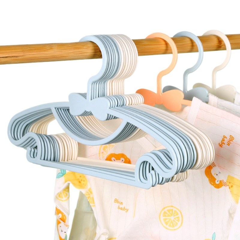 Baby Clothing Storage - 5-50Pcs Baby Hangers Plastic Kids Clothes
