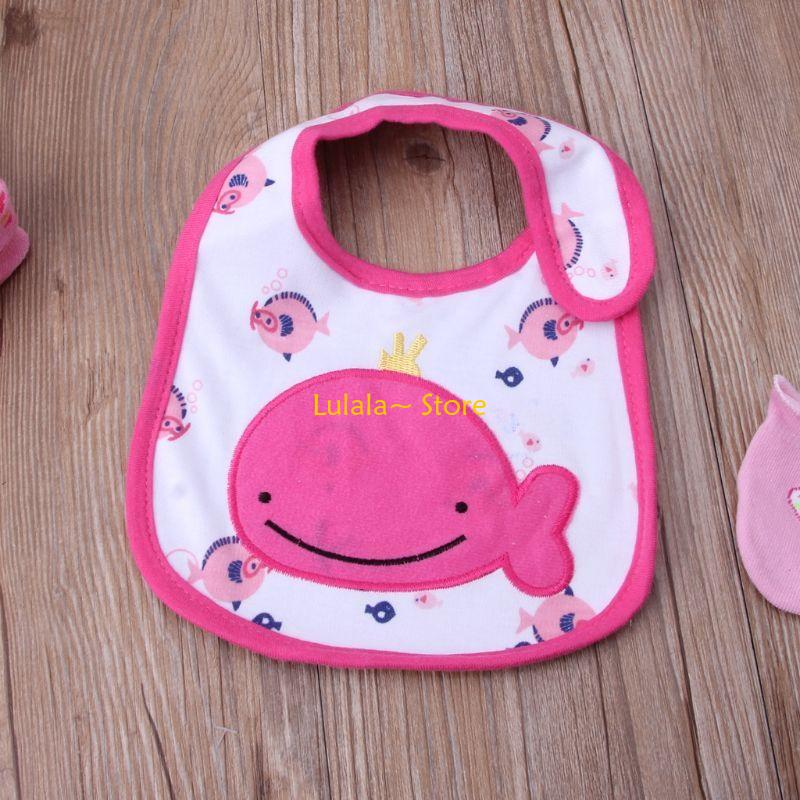 Y4QA Bibs Socks Gloves 0-6 Mon - Baby Mittens Scratch ulasan dan harga