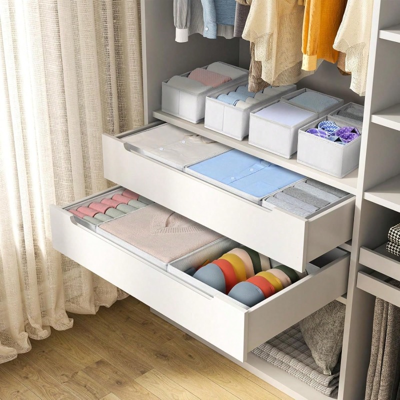 15PCS Drawer Organizer Clothes - Baby Clothing Storage ulasan dan harga
