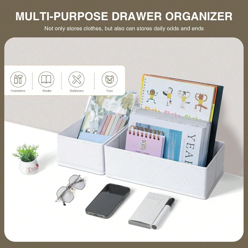 15PCS Drawer Organizer Clothes - Baby Clothing Storage ulasan dan harga