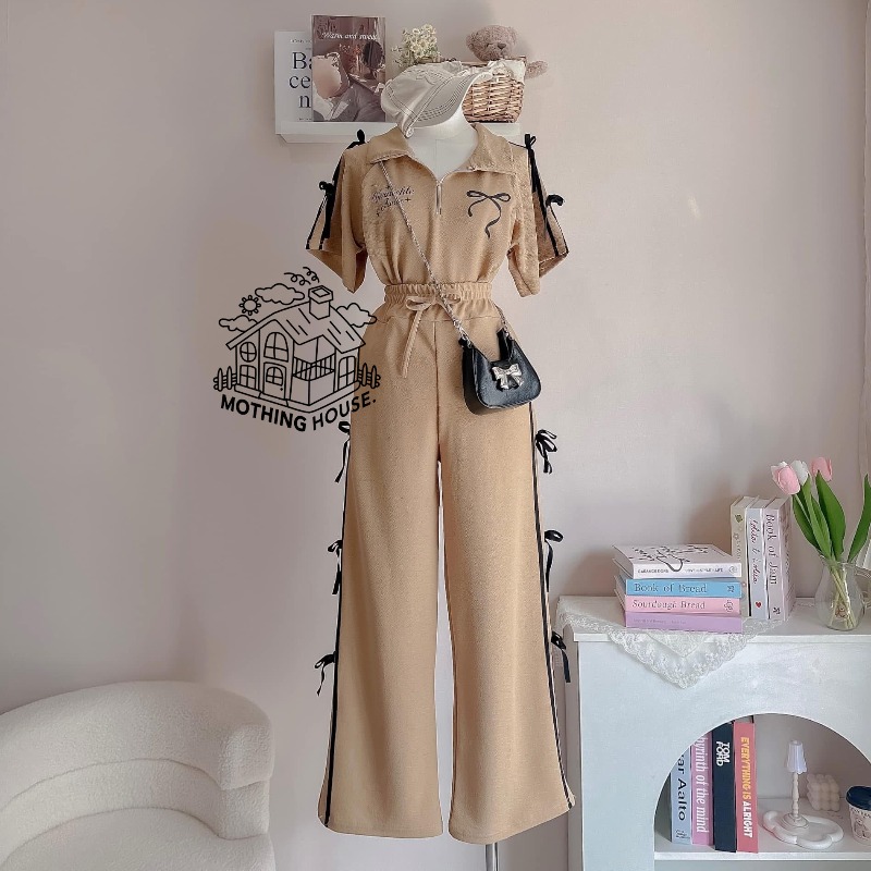 Sweet Suit Women's Summer New  - Summer Short Set ulasan dan harga