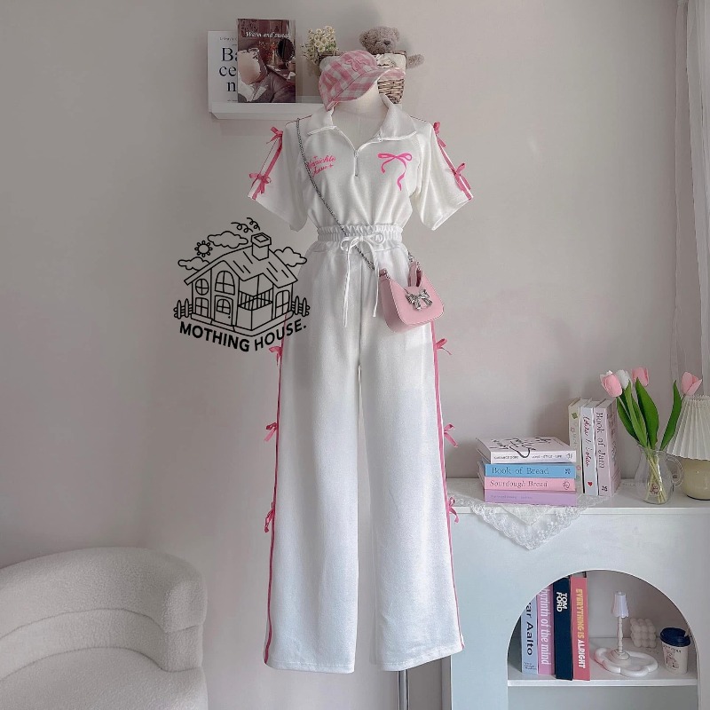 Sweet Suit Women's Summer New  - Summer Short Set ulasan dan harga