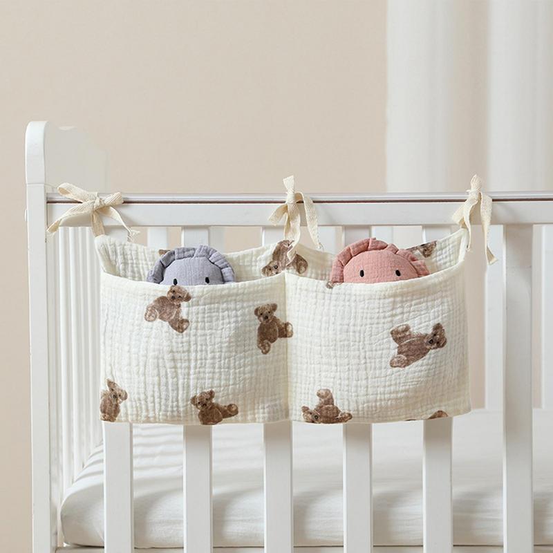 Baby Crib Organizer Cot Caddy  - Baby Clothing Storage ulasan dan harga