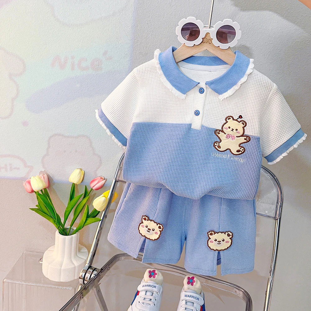Summer Baby Girls T Shirt Shor - Baby Clothing Hong Kong ulasan dan harga