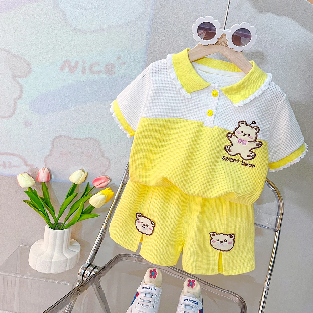 Summer Baby Girls T Shirt Shor - Baby Clothing Hong Kong ulasan dan harga