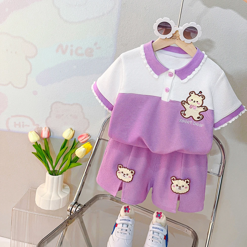 Summer Baby Girls T Shirt Shor - Baby Clothing Hong Kong ulasan dan harga
