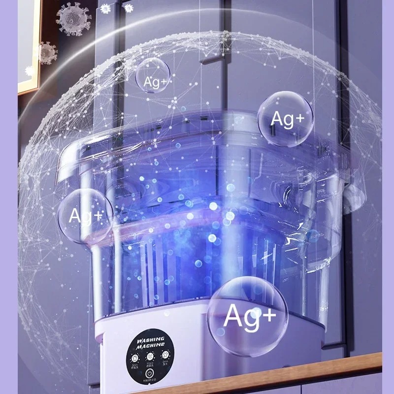 Portable Folding Mini Washing  - Baby Clothing Washing Machine ulasan dan harga