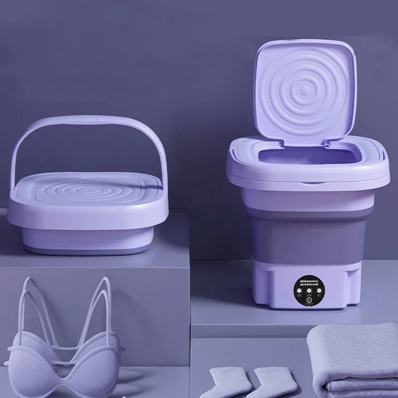 Portable Folding Mini Washing  - Baby Clothing Washing Machine ulasan dan harga