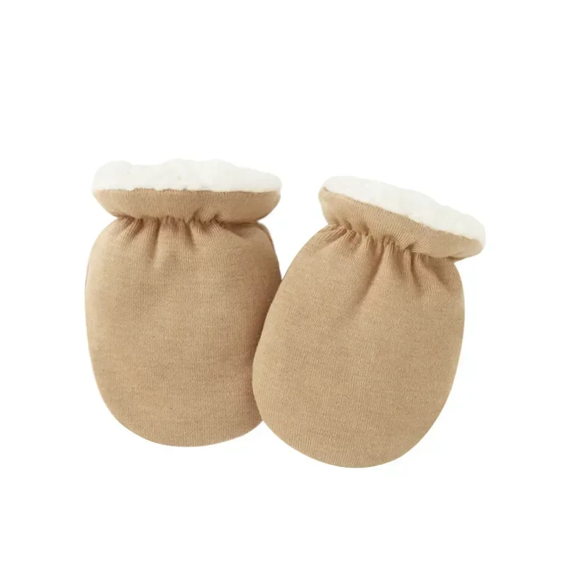 Warm Wool Newborn Mittens for  - Baby Mittens Scratch ulasan dan harga