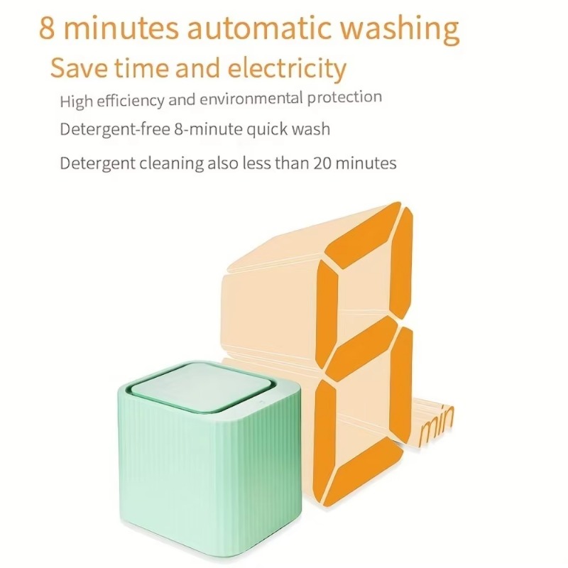 Automatic Mini Washing Machine - Baby Clothing Washing Machine ulasan dan harga