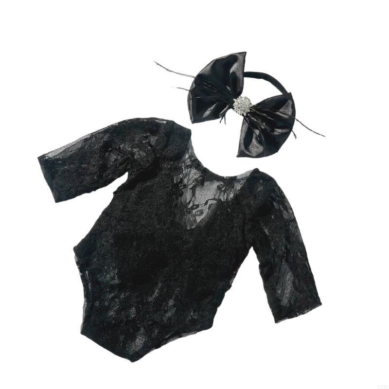 A5YC Beautiful Lace Romper & H - Baby Clothing Unique ulasan dan harga