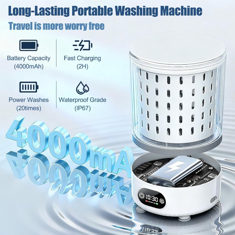 3L Mini Washing Machine,3 In 1 - Baby Clothing Washing Machine ulasan dan harga