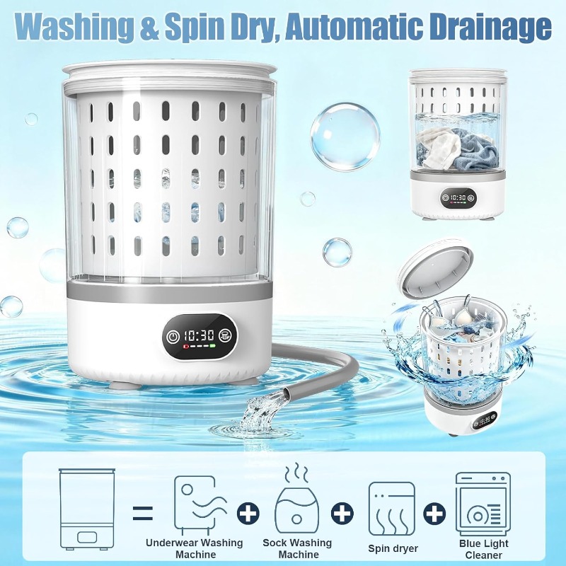 3L Mini Washing Machine,3 In 1 - Baby Clothing Washing Machine ulasan dan harga