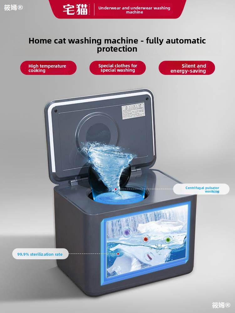 Zhaicat Fully Automatic Compac - Baby Clothing Washing Machine ulasan dan harga
