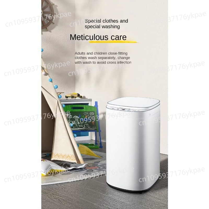 3Kg Fully Automatic Mini Top L - Baby Clothing Washing Machine ulasan dan harga