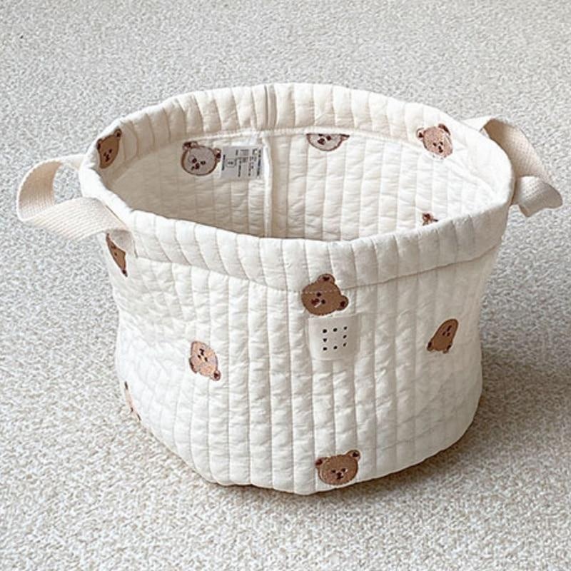 Cute Bear Embroidery Diaper Ba - Baby Clothing Storage ulasan dan harga