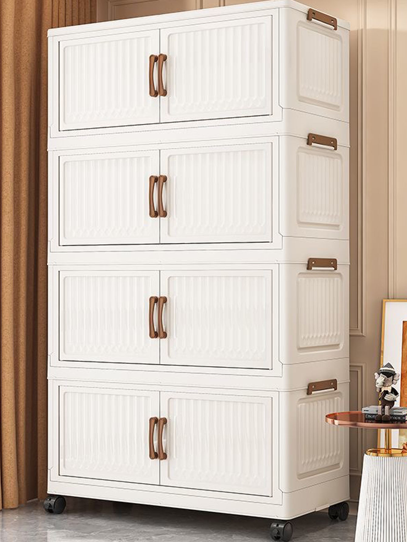 Foldable No-Install Multi-Laye - Baby Clothing Storage ulasan dan harga