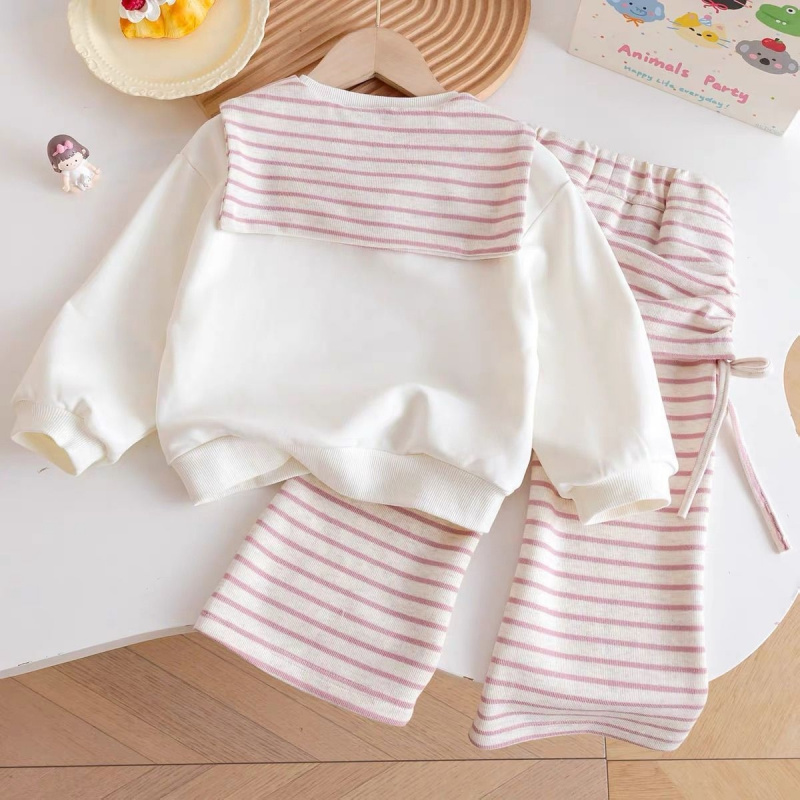 Spring and Autumn Girls' Outfi - Baby Clothing Unique ulasan dan harga
