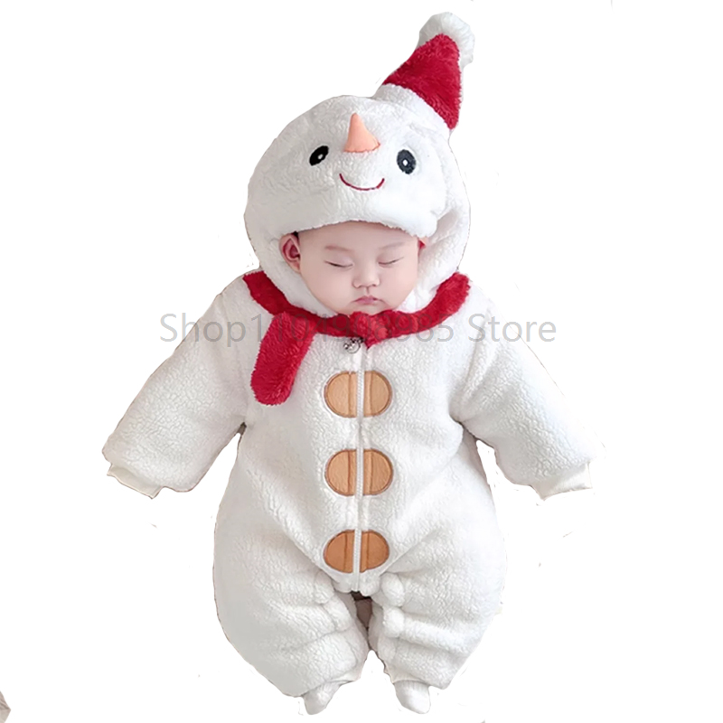 A Cute Winter Long Sleeve Flee - Romper Onesie Baby ulasan dan harga