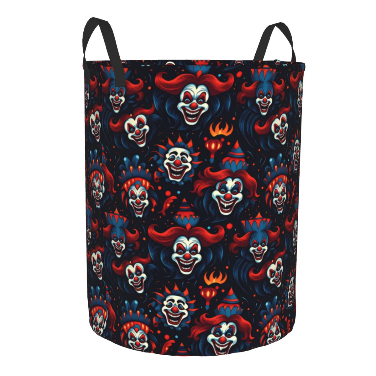 Halloween Red Blue Evil Clown  - Baby Clothing Storage ulasan dan harga