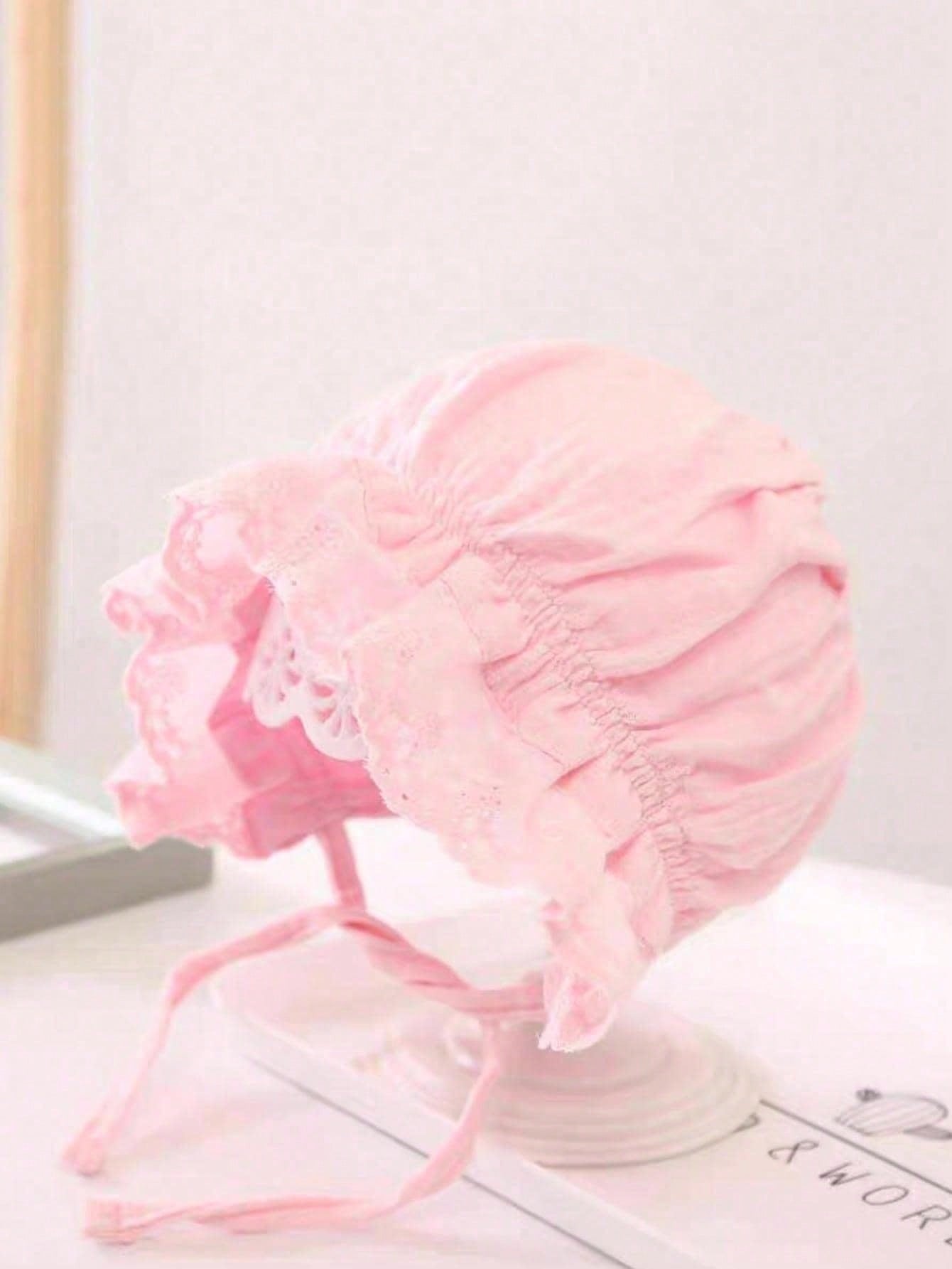 1Pc Vintage Lace Floral Baby B - Baby Hat Beanie ulasan dan harga