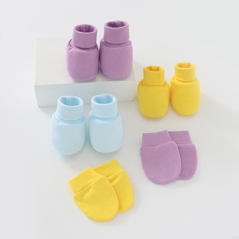 2 Pairs No Scratch Mittens Soc - Baby Mittens Scratch ulasan dan harga