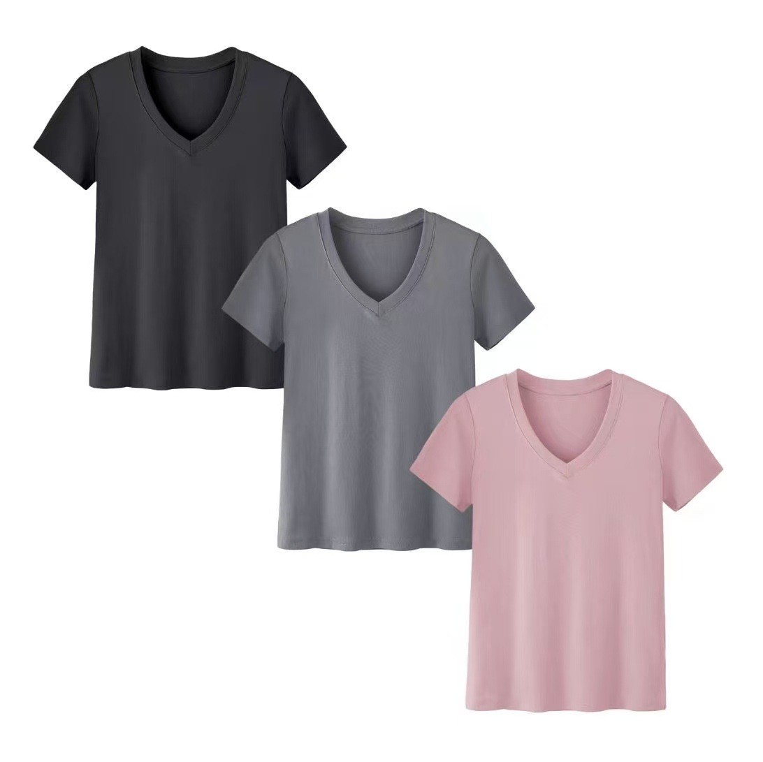 Women's Casual High Neck Short - Summer Short Set ulasan dan harga
