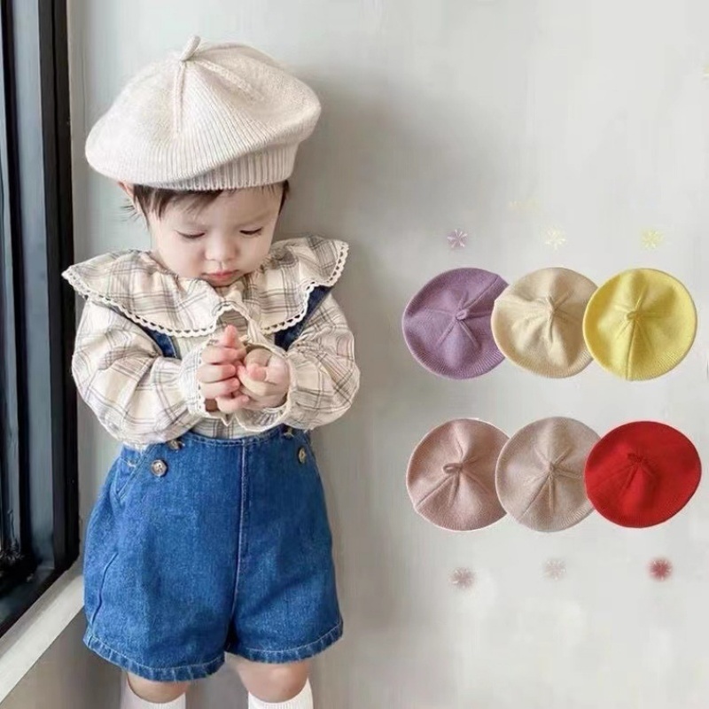 New Arrival Knitted Baby Beret - Baby Hat Beanie ulasan dan harga