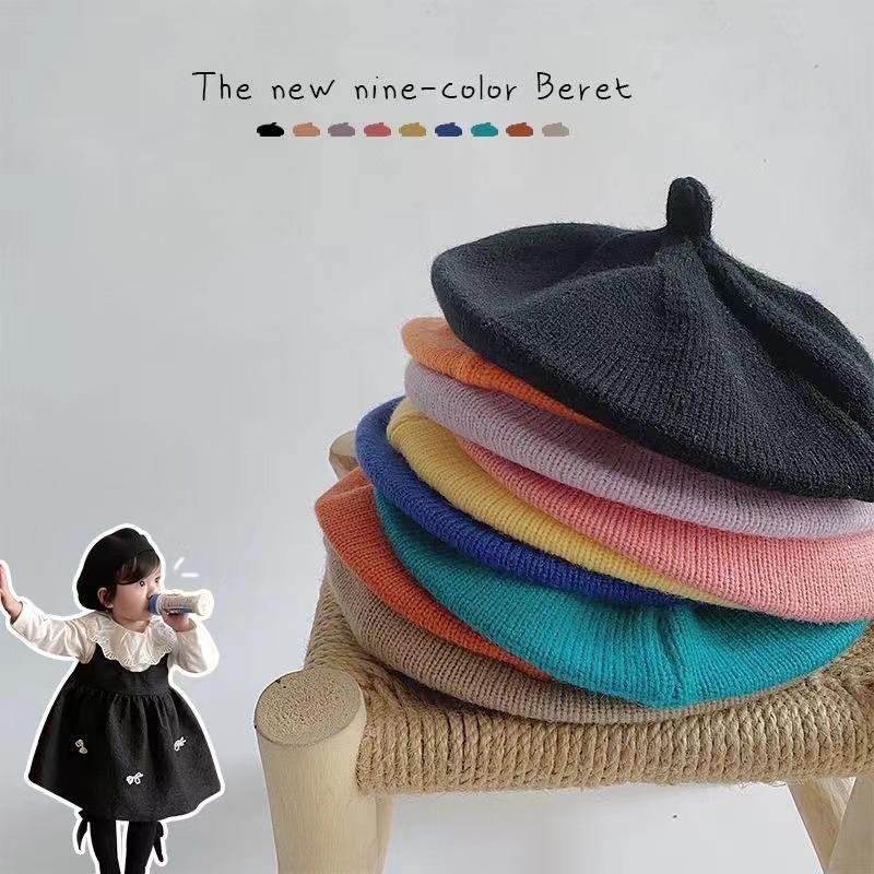 New Arrival Knitted Baby Beret - Baby Hat Beanie ulasan dan harga