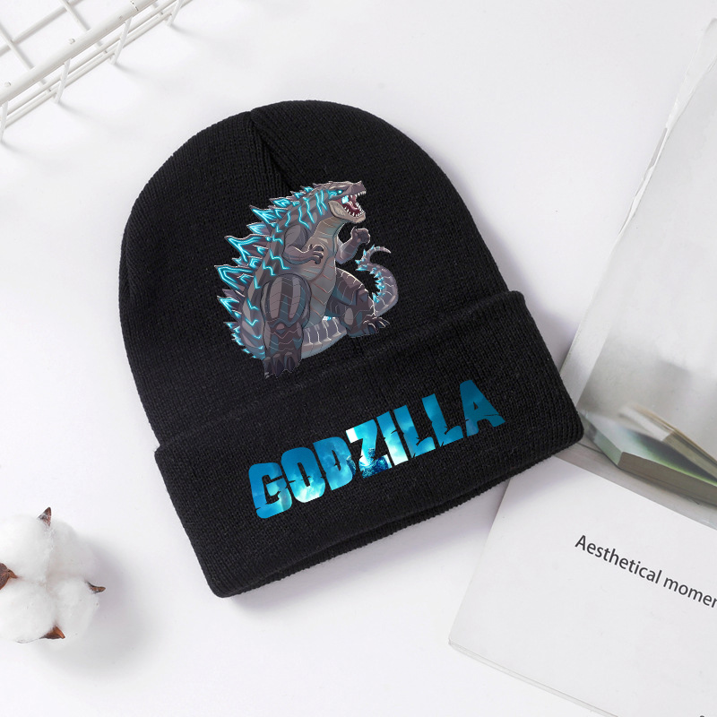 Godzilla Knitted Hat Winter Sp - Baby Hat Beanie ulasan dan harga