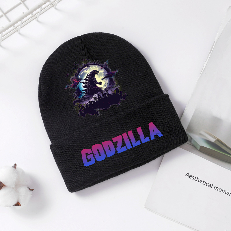 Godzilla Knitted Hat Winter Sp - Baby Hat Beanie ulasan dan harga