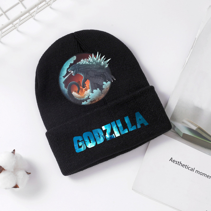 Godzilla Knitted Hat Winter Sp - Baby Hat Beanie ulasan dan harga