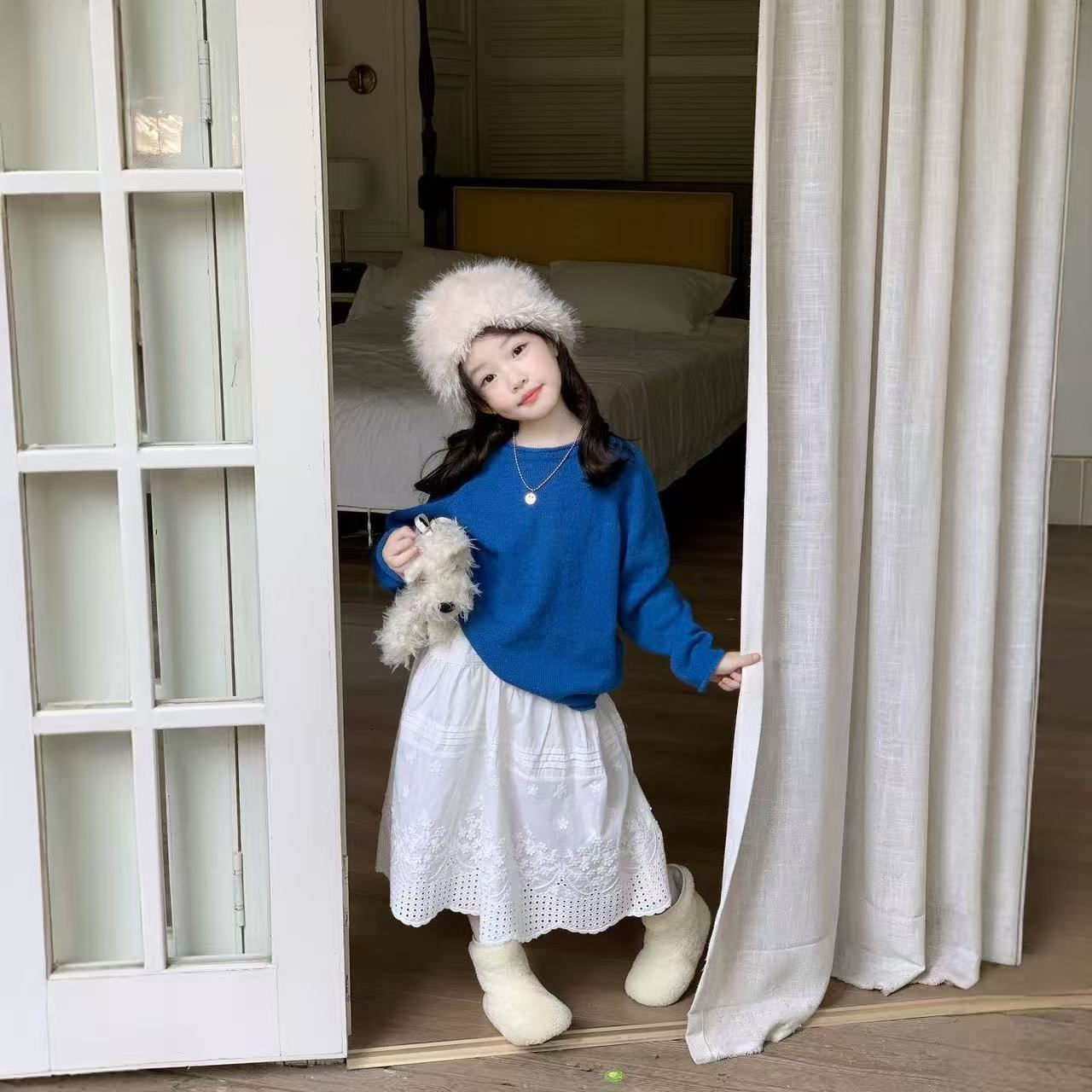 Spring Autumn Baby Girls Knitt - Baby Clothing Jumpers ulasan dan harga