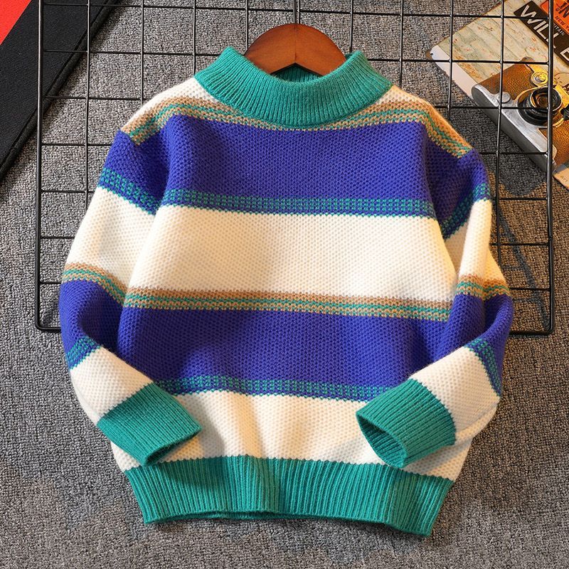 Boys Knitted Sweater New Winte - Baby Clothing Jumpers ulasan dan harga