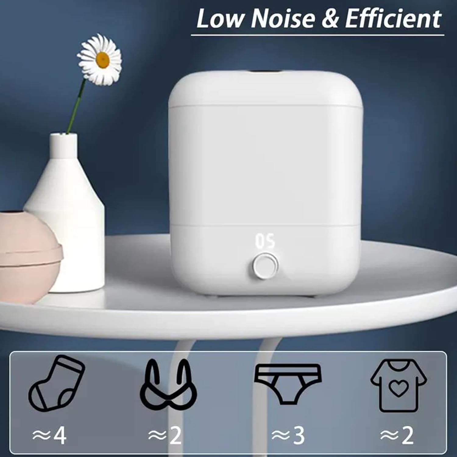 Portable wireless charging was - Baby Clothing Washing Machine ulasan dan harga