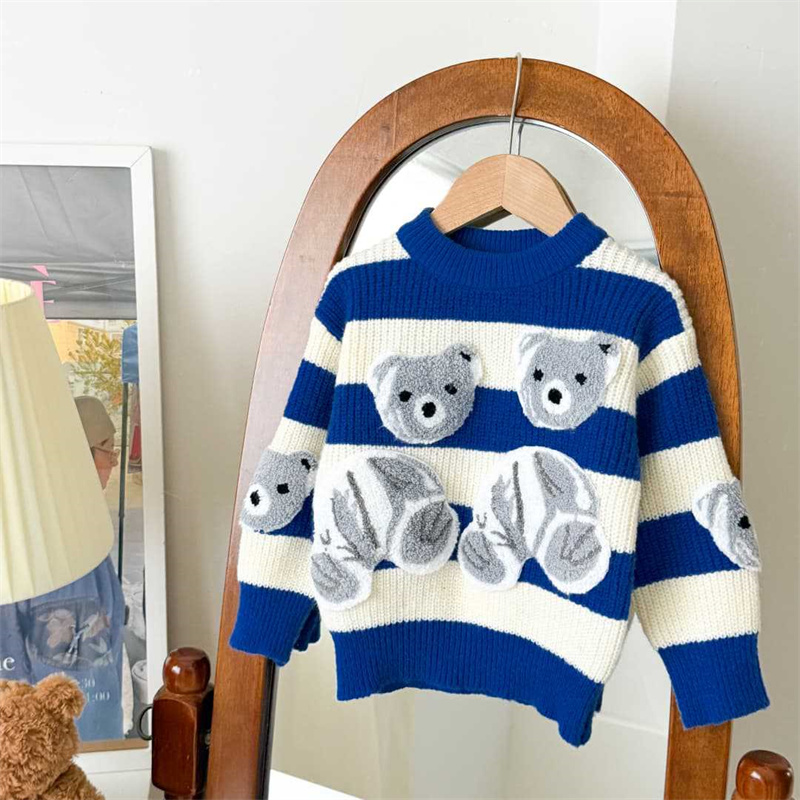 Children's Warm Sweaters Boys  - Baby Clothing Jumpers ulasan dan harga
